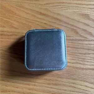 Silver Travel Jewelry Box